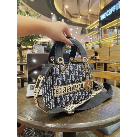 TÚI DIOR LADY THỔ CẨM ,💖 FREESHIP💖,chỉ 110k
