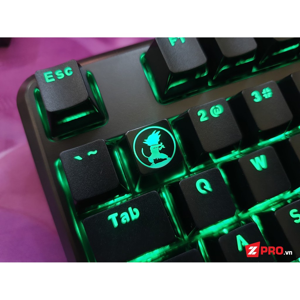 Keycap Dragon Ball Son Goku dùng cho bàn phím cơ