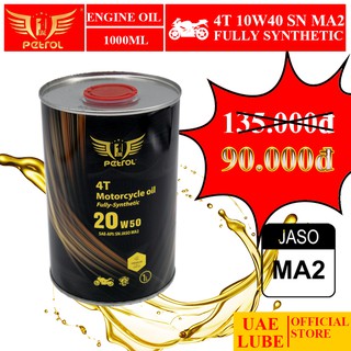 Nhớt Tổng Hợp PETROL ONE 4T 20W50 – Nhớt Tổng Hợp Nhập Khẩu Dubai – Hàng Chính Hãng
