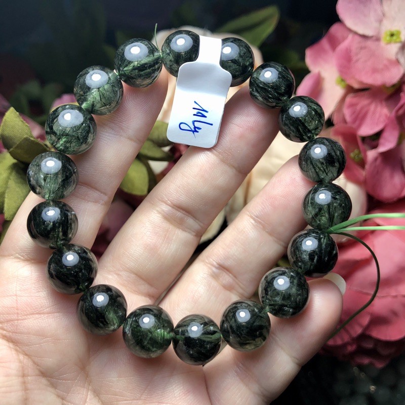 Vòng tay tóc xanh đậm