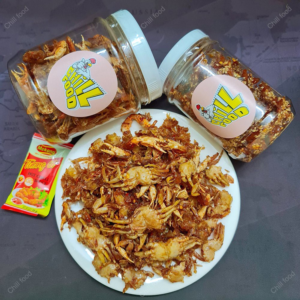 Ghẹ Sữa Ram Giòn Chillfood (Loại Ngon) Hộp 200g, Ghẹ Sữa Ăn Liền, Đồ Ăn Vặt Ngon Rẻ | BigBuy360 - bigbuy360.vn