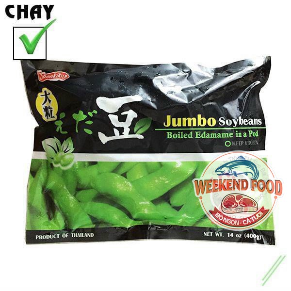 [Hàng chuyên dùng nhà hàng] Đậu nành Nhật - Edamame (Thái Lan) - 400g