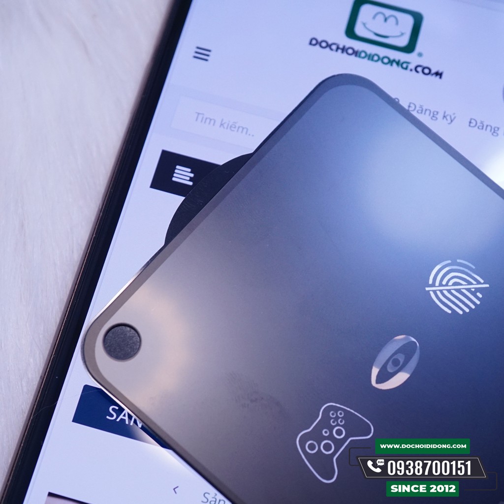 Miếng dán cường lực nhám Oppo Reno 5 Zacase chống vân tay
