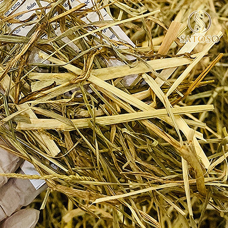 Cỏ mần trầu khô thơm sạch giúp mượt tóc, mát gan, lợi tiểu SATOSO 1kg SA73