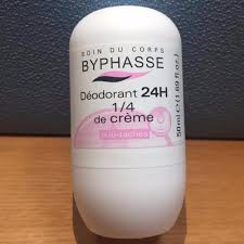 Lăn Khử Mùi Byphasse (24h Deodorant 1⁄4 of cream (roll-on)