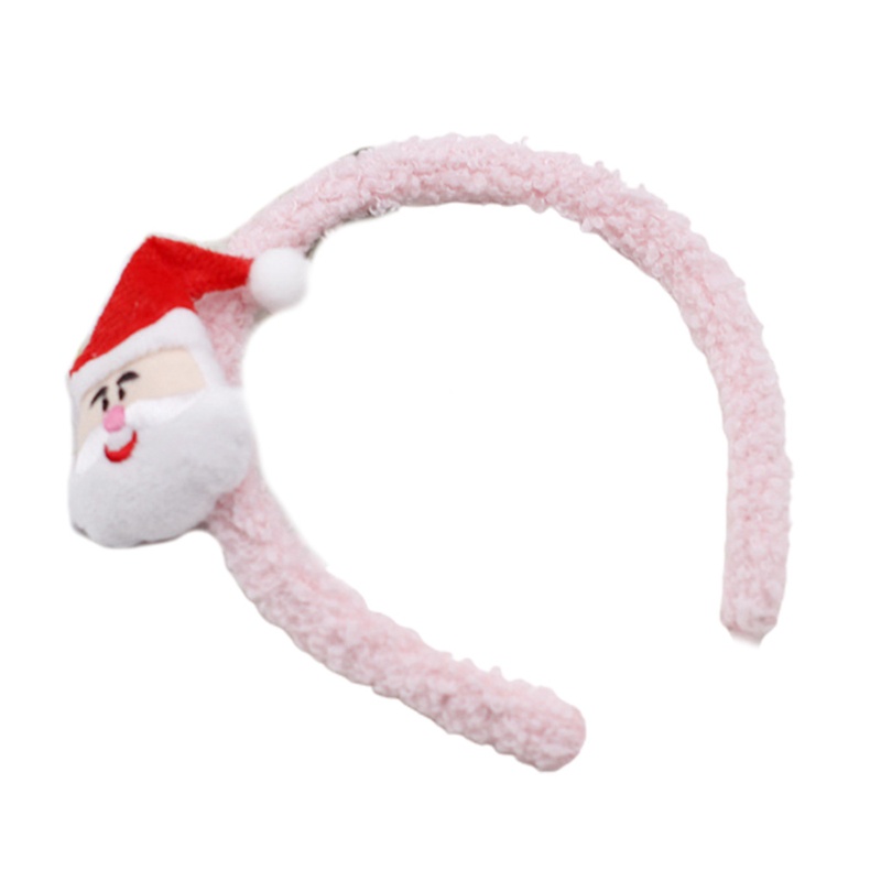 Flgo Băng Đô Cài Tóc Rửa Mặt / Trang Điểm Bằng Vải Bông Mềm Mại Có Chuông Dễ