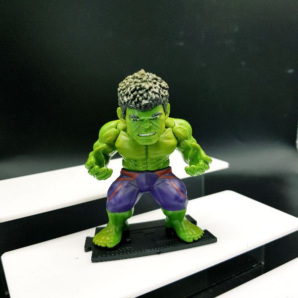 Mô hình Hulk chibi 10cm nhựa PVC chắc chắn
