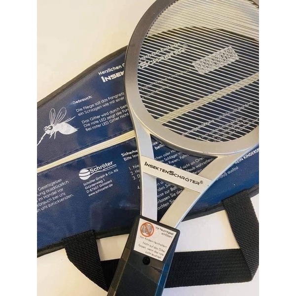 Vợt muỗi Schroter 7901 [Hàng Đức chính hãng]