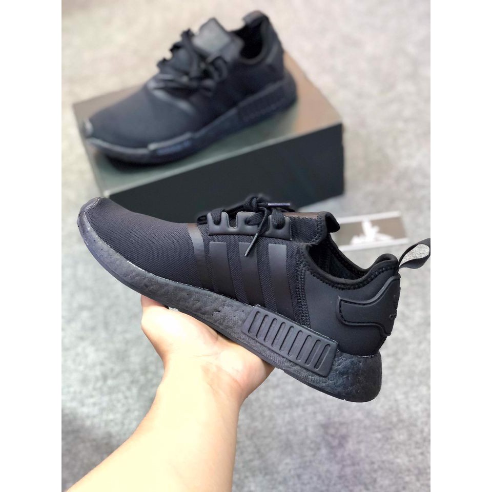 [Chính hãng] Giày ADIDAS NMD R1 TRIPLE BLACK - FULL BOX