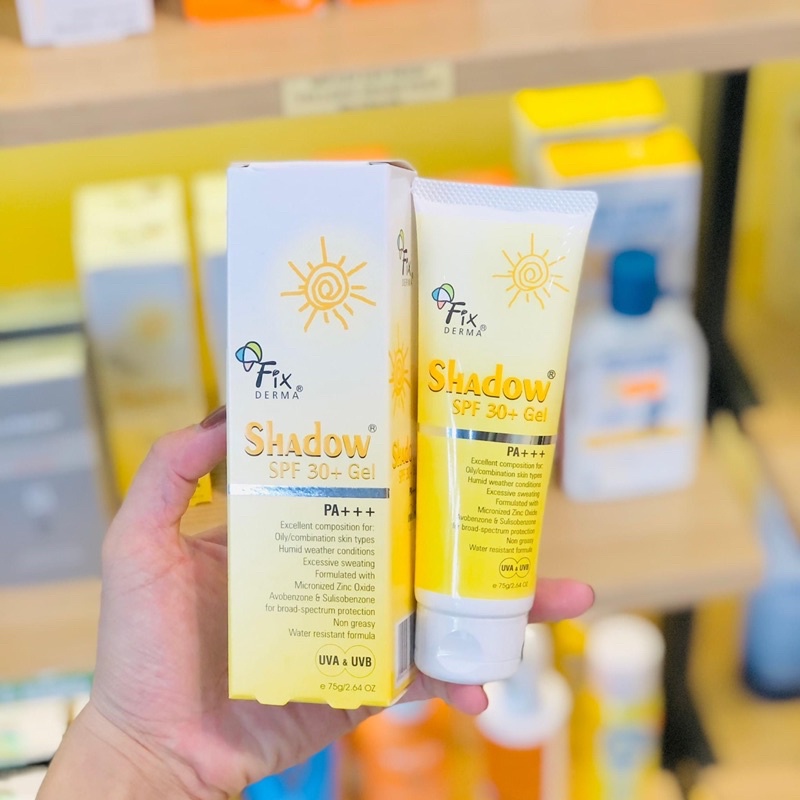 Kem chống nắng FIXDERMA SHADOW SPF 50+ cream và gel