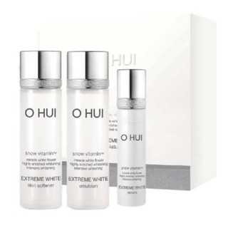 Bộ dưỡng trắng 3 món minisize Ohui Extreme White