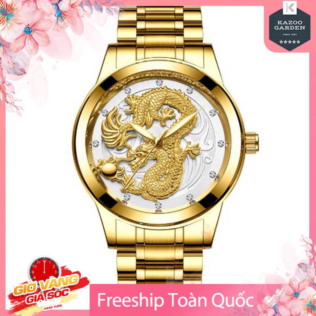 Đồng Hồ Nam Rồng Vàng FNGEEN