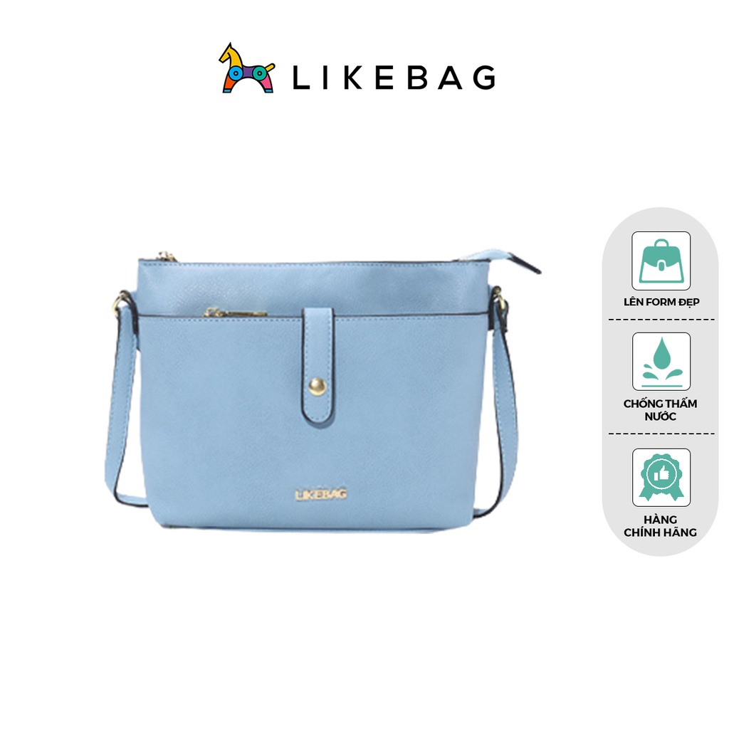 Túi đeo chéo nữ thời trang LIKEBAG da PU cao cấp chống nước 215XK1596 - LIBAGI