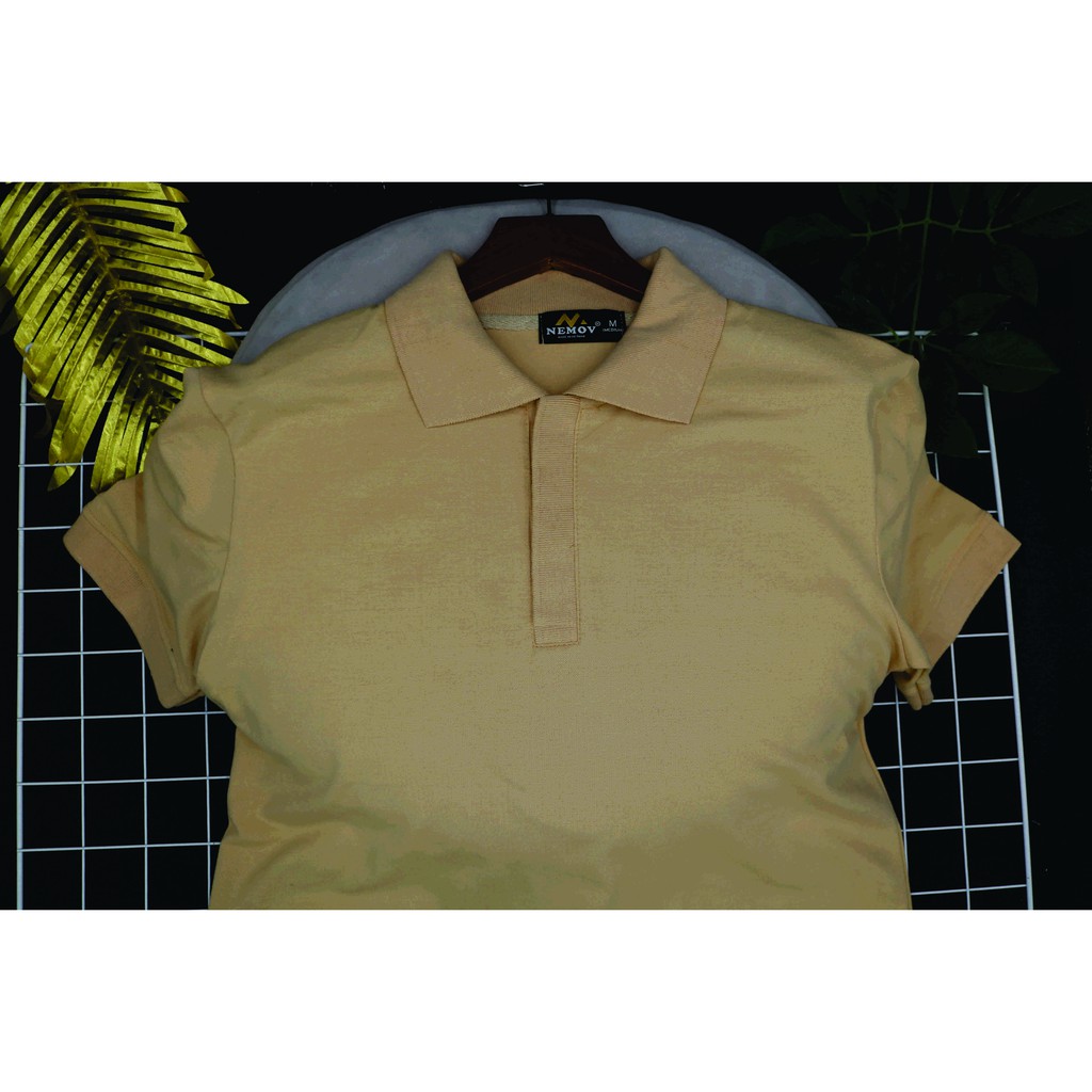 Aó thun POLO dáng Unisex – Nemov. Vải cá sấu cotton trẻ trung 7 màu dày, mềm, siêu mát.