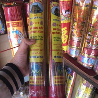 Nhang ống Lộc thành hiệu hai quả núi