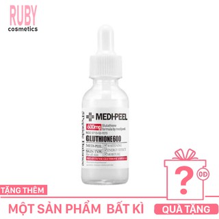 Tinh Chất Trắng Da Mịn Se Lỗ Chân Lông Medi Peel Bio Intense Gluthione 600 White Ampoule 30ml - Hàn Quốc