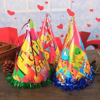 (hand 1)mũ đội sinh nhật cho bé yêu