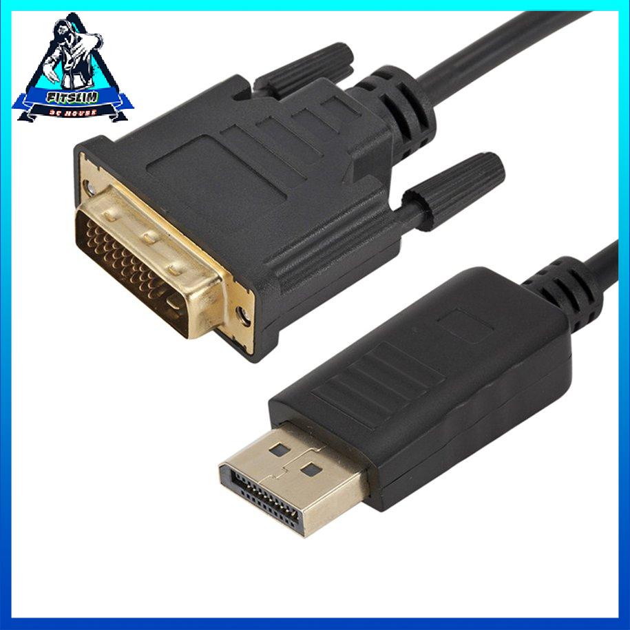 Cáp chuyển đổi DP sang DVI Cáp chuyển đổi Displayport sang DVI 24 + 1 1,8 mét [8/3]