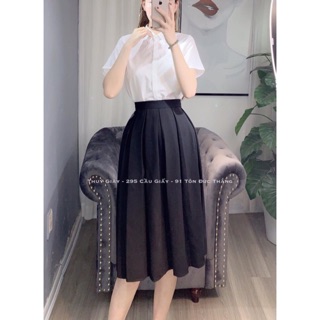 CHÂN VÁY XẾP LY DÀI BIGSIZE