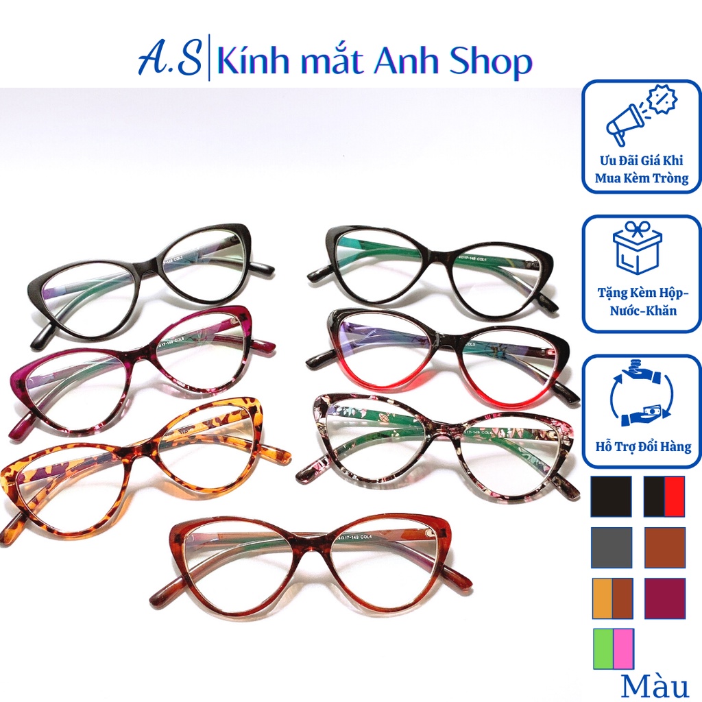 Kính mắt mèo chất liệu nhựa dẻo dễ hợp với nhiều khuôn mặt 2383