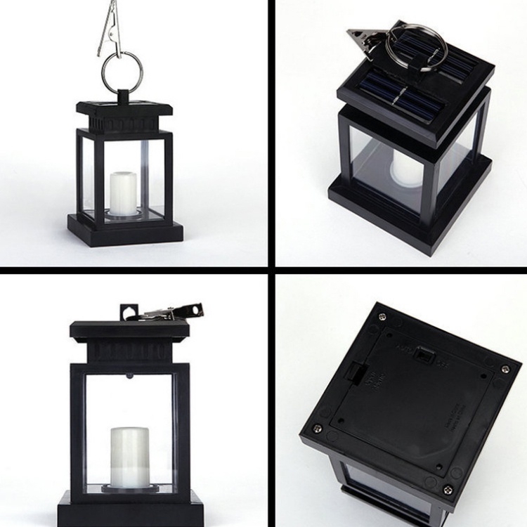 Đèn LED Trang Trí Sân Vườn Phong Cách Châu Âu Dùng Năng Lượng Mặt Trời