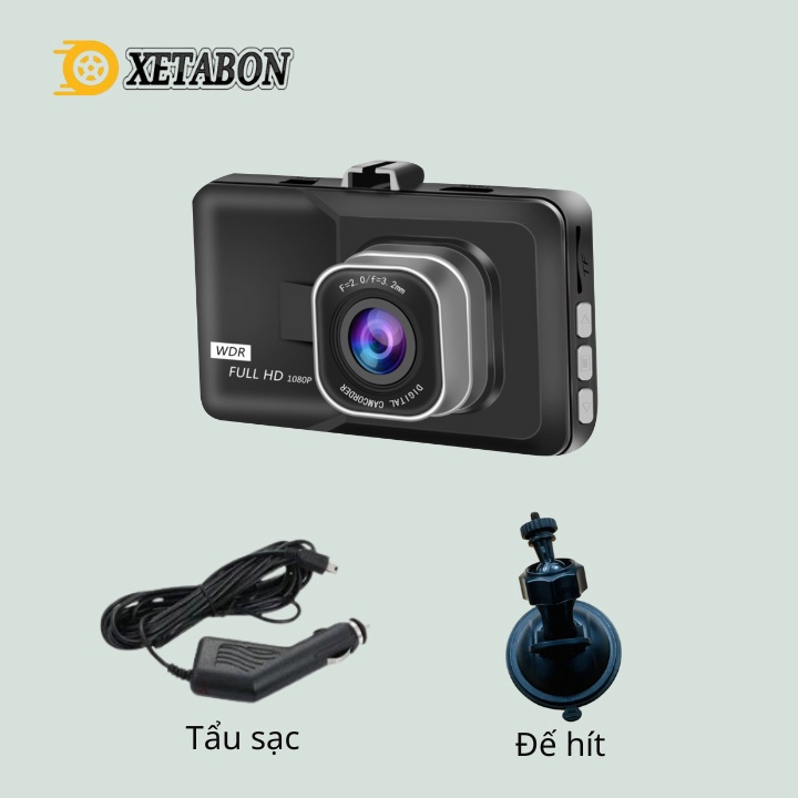 Camera Hành Trình ô tô Vehicle BlackBOX Full HD, Cam hành trình1 ĐỔI 1 TRONG 1 năm BẢO HÀN