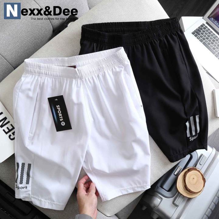 Quần short thể thao nam Nexx&amp;Dee vải thun cao cấp phù hợp tập gym chạy bộ QS03