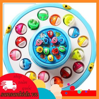 Bộ đồ chơi câu cá cho bé 2 tầng 356