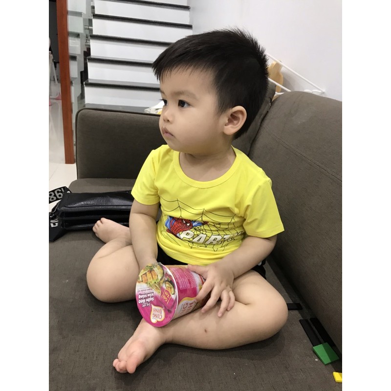 áo phông hè siêu nhân cho bé trai 7-15kg