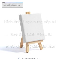 Giá Vẽ &amp; Canvas Mini Nhỏ xinh trang trí dễ thương để bàn 6x8 8x10cm cute Mont Marte