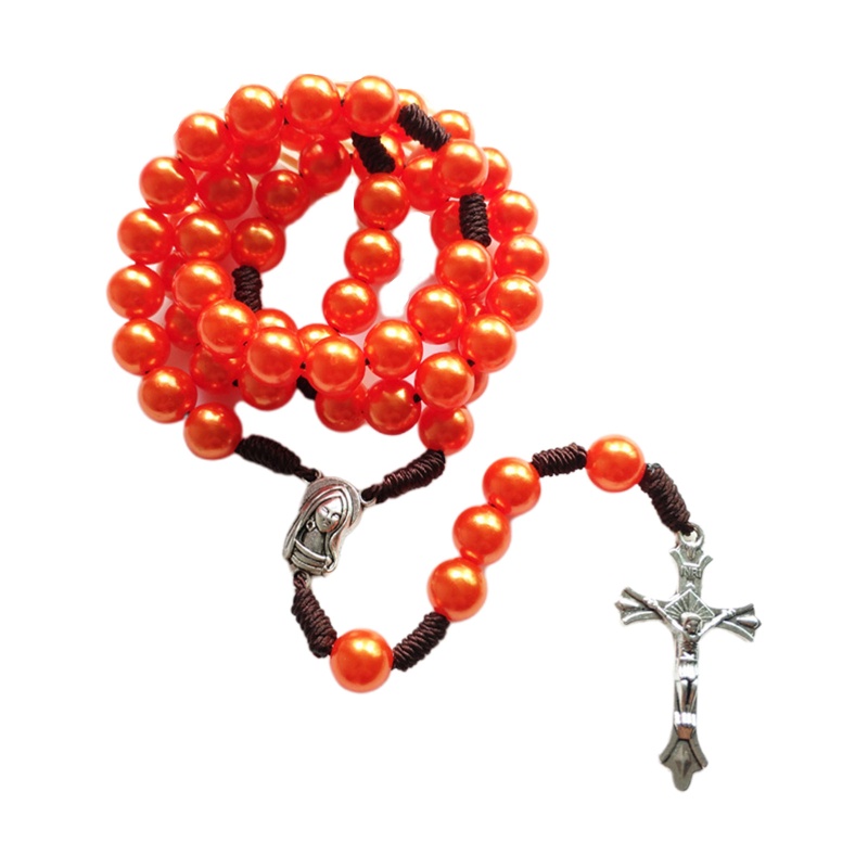Vòng cổ Chuỗi Hạt Đá Rosary 6 C Nhiều Màu Sắc Cầu Nguyện Dành Cho Nam Và Nữ