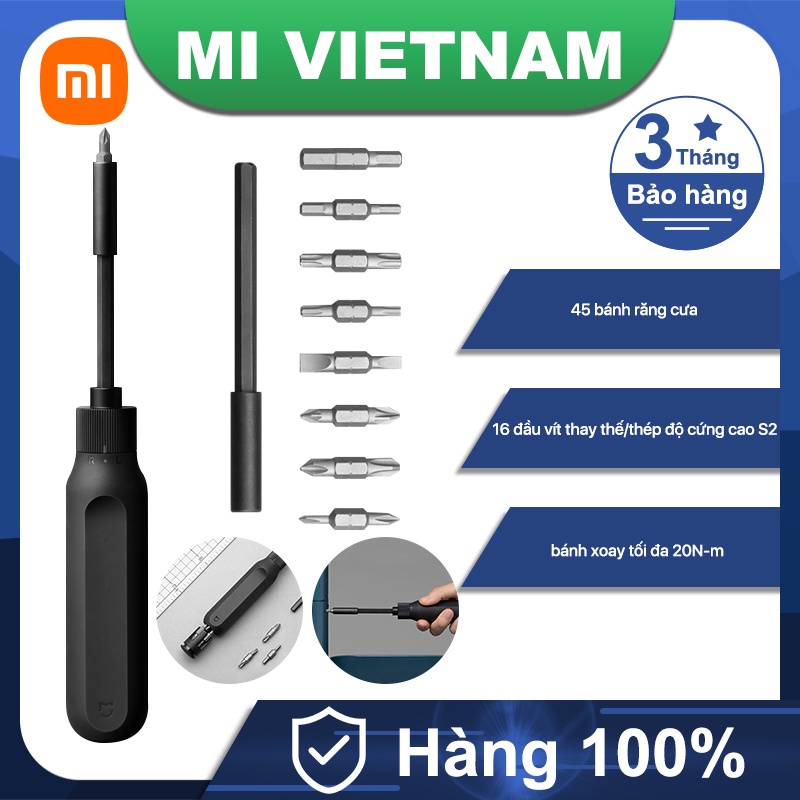Bộ Tua Vít Bỏ Túi Đa Năng Xiaomi 16 trong 1 bản quốc tế