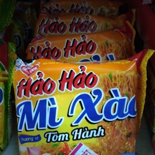 Mì xào hảo hảo tôm hành