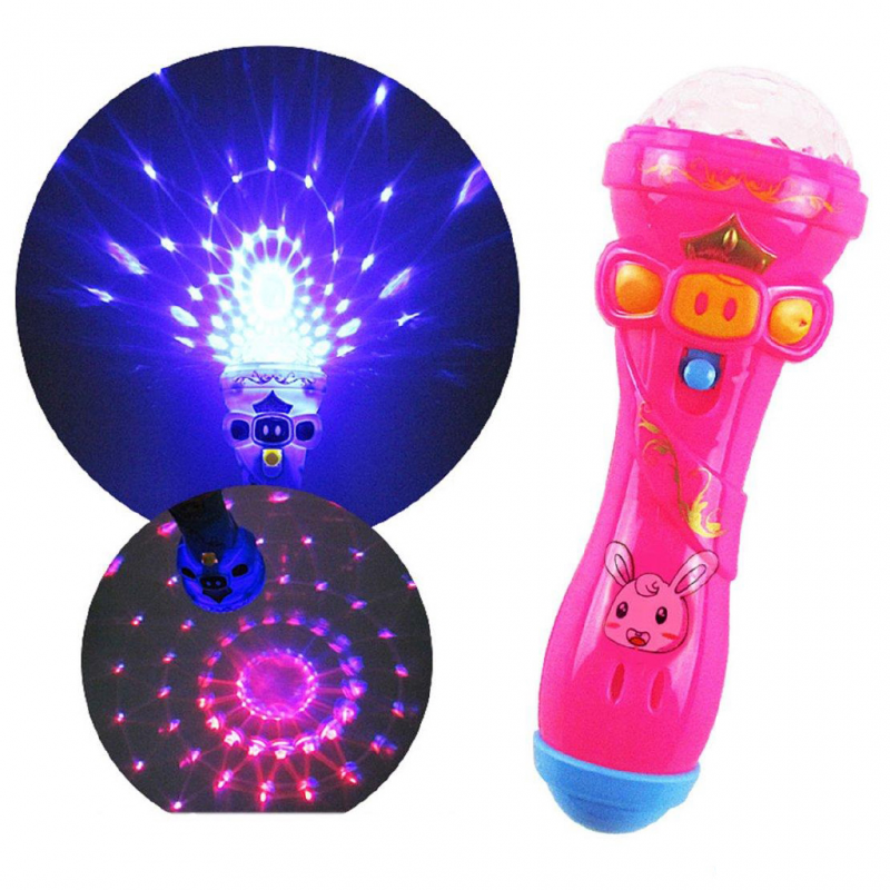 Đồ chơi micro có đèn led đáng yêu cho bé thiết kế độc đáo