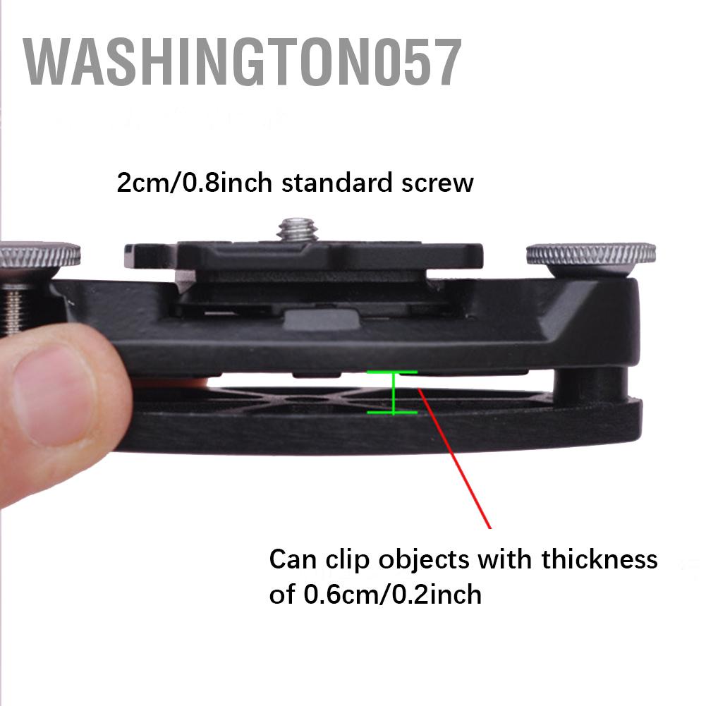 Có thể bán buôn Kẹp tháo nhanh bằng hợp kim nhôm phụ kiện khóa thắt lưng cho máy ảnh DSLR washington057 Hàng giao ngay