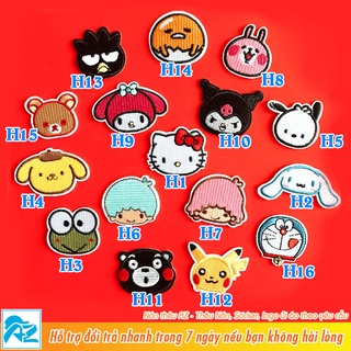Patch vải thêu hình ủi nhiệt dễ thương - Sticker thêu S480
