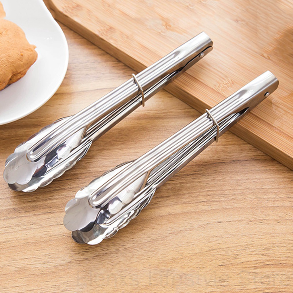Kẹp Gắp Thức Ăn Bằng Thép Không Gỉ