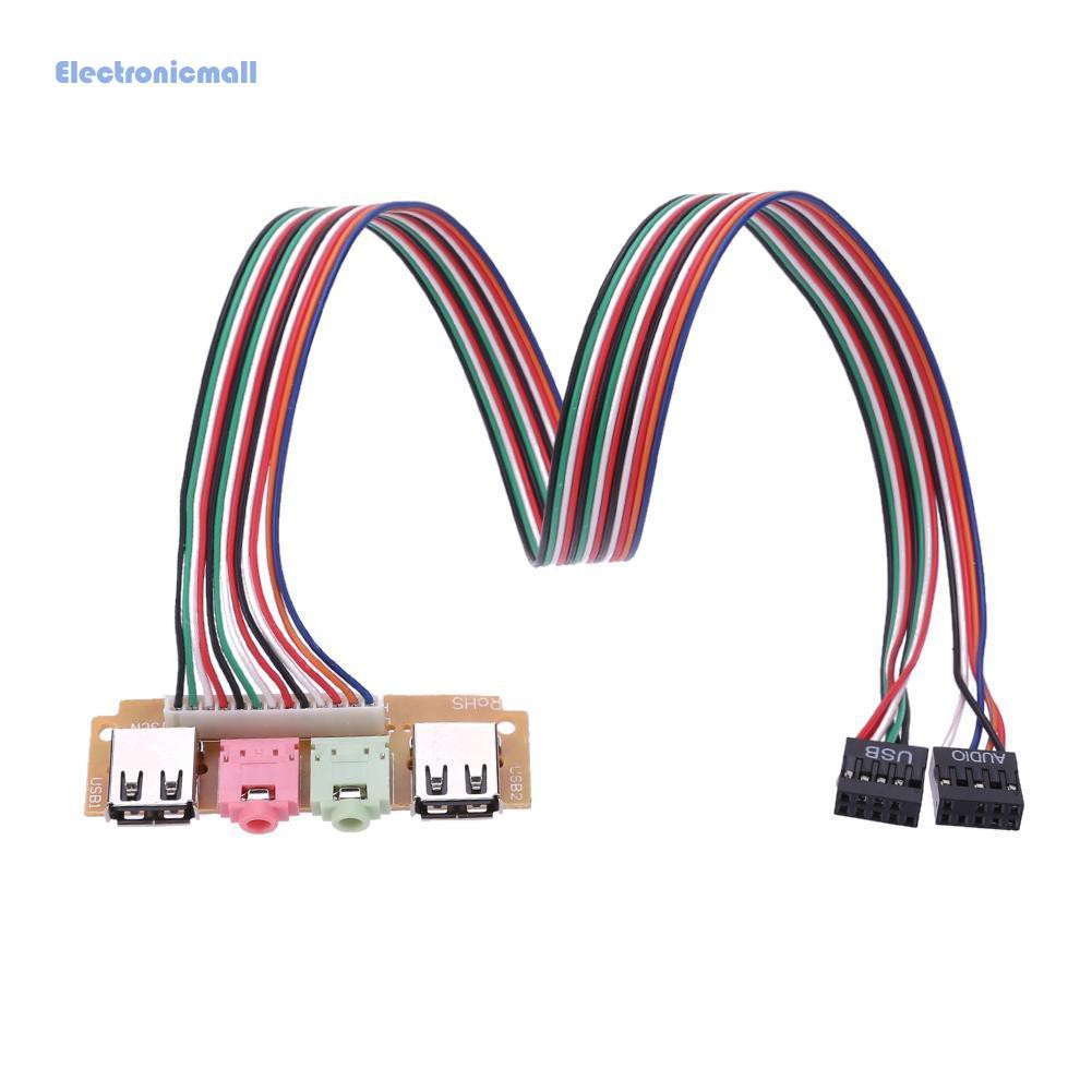 Cáp tai nghe mic âm thanh USB cổng USB 2.0 cho máy tính