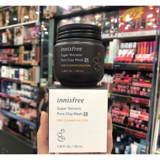 Mặt nạ đất sét Innisfree Super Volcanic Pore Clay 2X