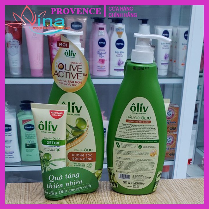 Dầu Gội ÔLIV PRÔVENCE nuôi dưỡng tóc 650ml