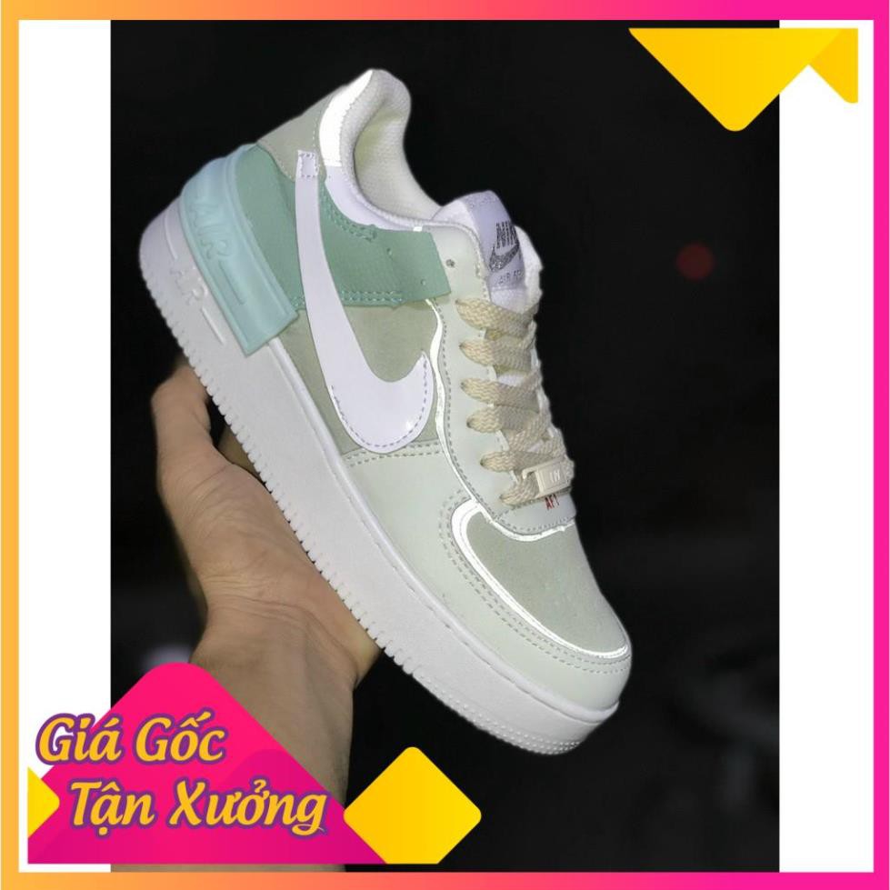 ( Giày Hót ) [Có Hộp+Bill ] Giày Sneaker nữ màu Xanh Ngọc Cá Tính Hot nhất 2020