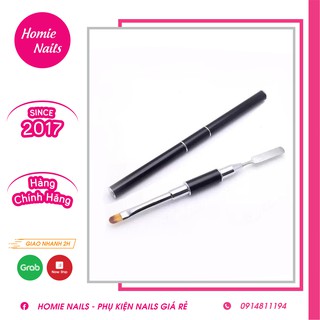 Cọ chải gel gôm 2 đầu