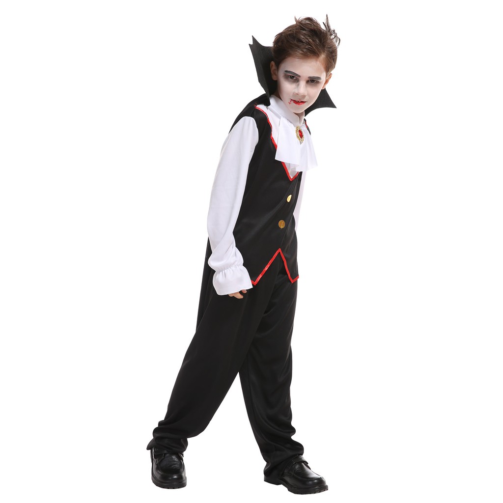 Trang phục Halloween hoá trang ma cà rồng dành cho trẻ em