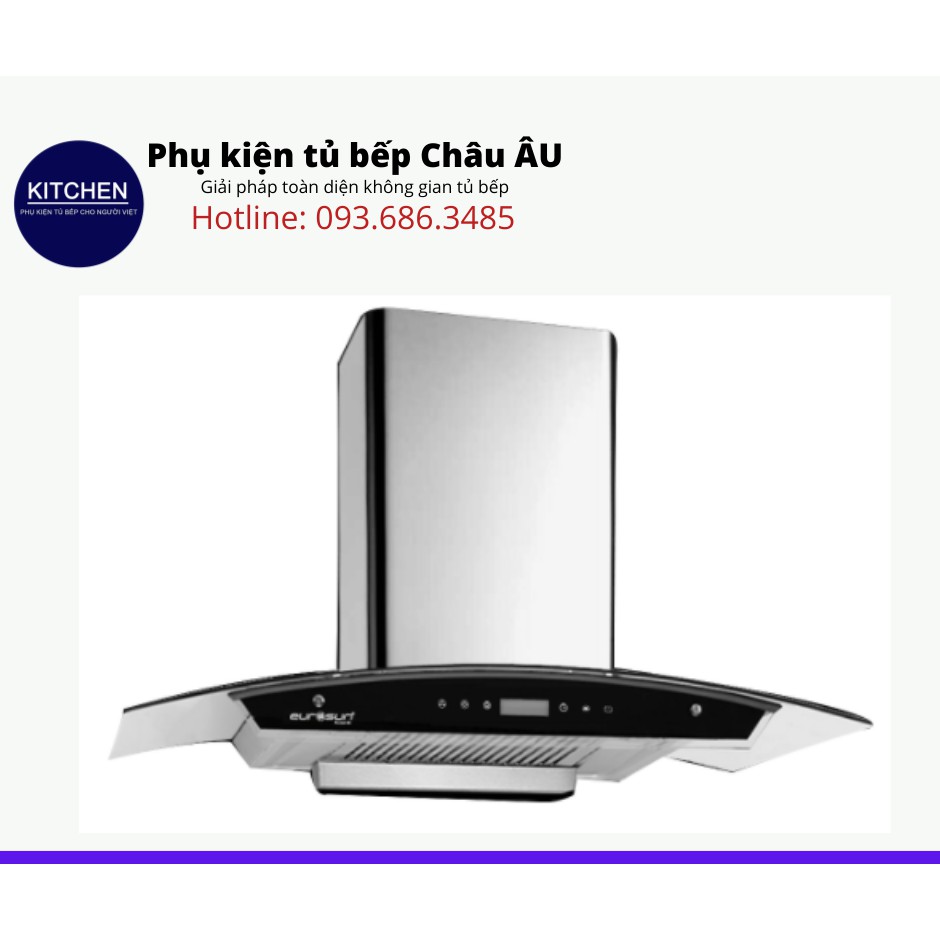 Hút mùi kính cong Eurosun EH- 70(90)K20(25) chính hãng | BigBuy360 - bigbuy360.vn