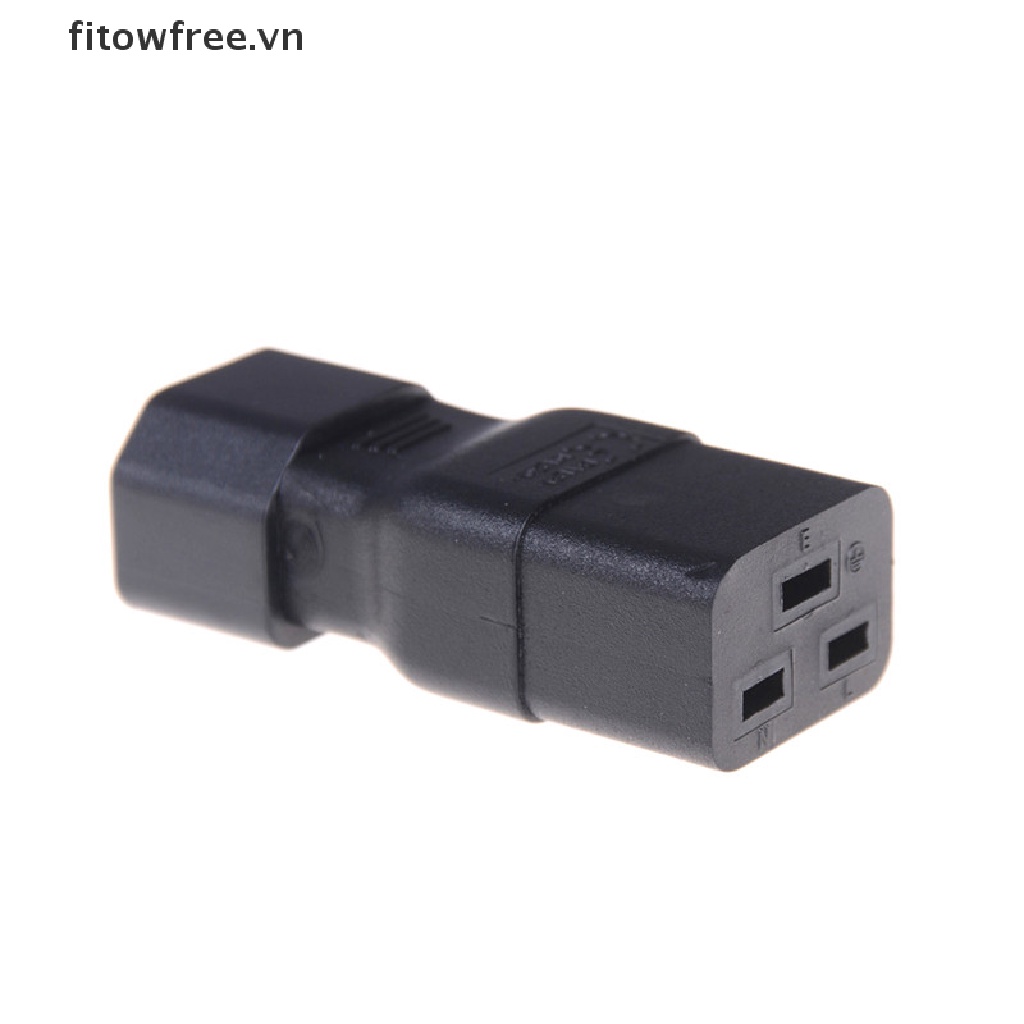 Đầu chuyển đổi nguồn điện cho Fitow IEC320 C19 C14