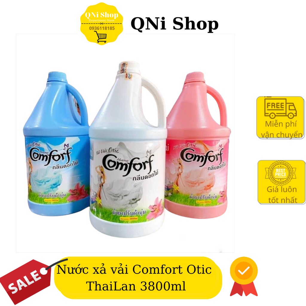 Nước Xả Vải Otic Comfort Thái Lan 3800ml Đủ Màu