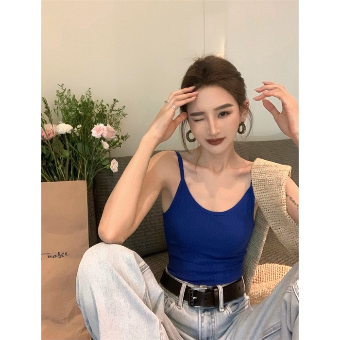 Cocory vn Áo Dây Hở Lưng Gợi Cảm Cho Nữ (6 Màu)