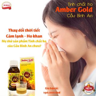 Tinh Chất Ho Amber Gold Cầu Bình An