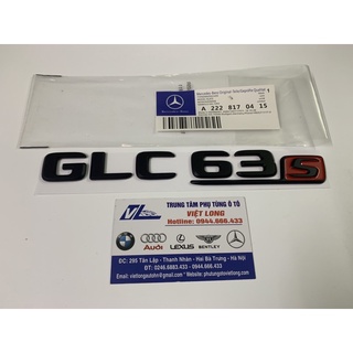 Chữ dán glc63s - tem dán nổi glc63s 4matic - glc300 - glc250