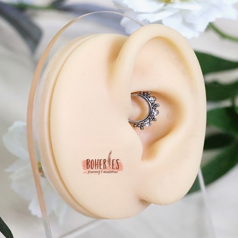 Boheries/Khuyên tai cho Daith, khuyên Septum vách ngăn mũi thép y tế không gỉ